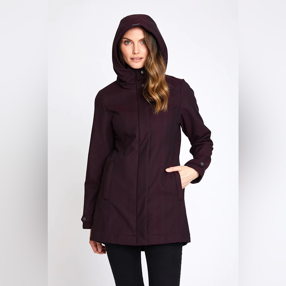 NWT Mia Melon Whitney Insulated Waterproof Cotton Modern Rain and Snow Jacket